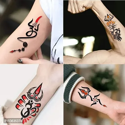 Buy Temporary Tattoowala Star Trible Designs arts Pack of 4 Temporary Tattoo  Sticker For Men and Woman Temporary body Tattoo (2x4 Inch) Online In India  At Discounted Prices